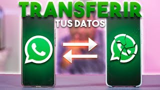 Pasa Tus Chats WhatsApp de un Celular a Otro sin Perder NADA 2021