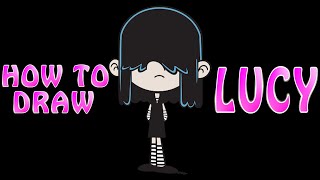 Drawing Lucy from The Loud House! [Easy]