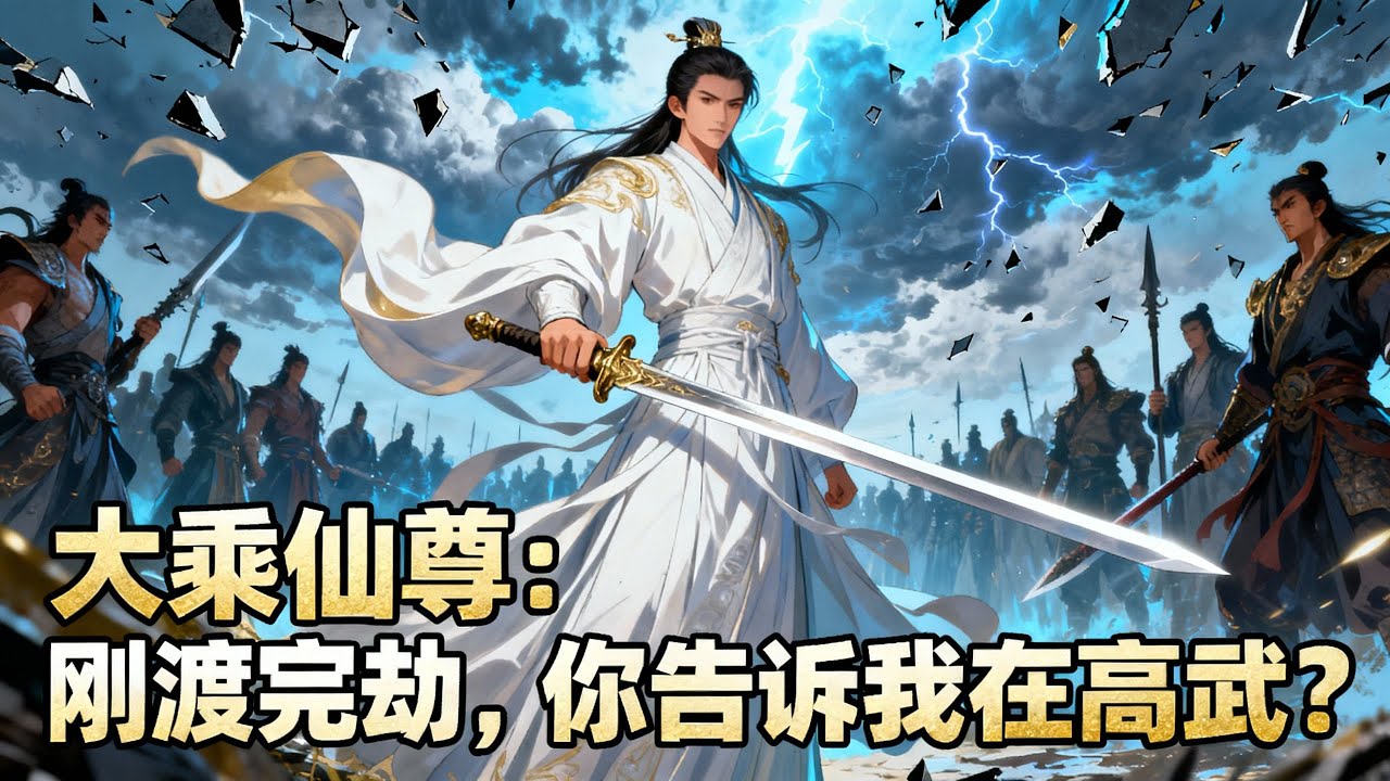 《大乘仙尊：剛渡完劫，你告訴我在高武？》穿越百年苦修成大乘修士，本以爲能橫推仙界，結果發現這世界竟是高武遍地走？看我修仙大佬如何用劍氣教武道高手做人！#漫畫解說 #小說推薦 #修仙 #仙俠 #玄幻