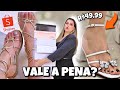 Comprinhas de *SANDÁLIAS* na *SHOPEE* | experimentei tudo