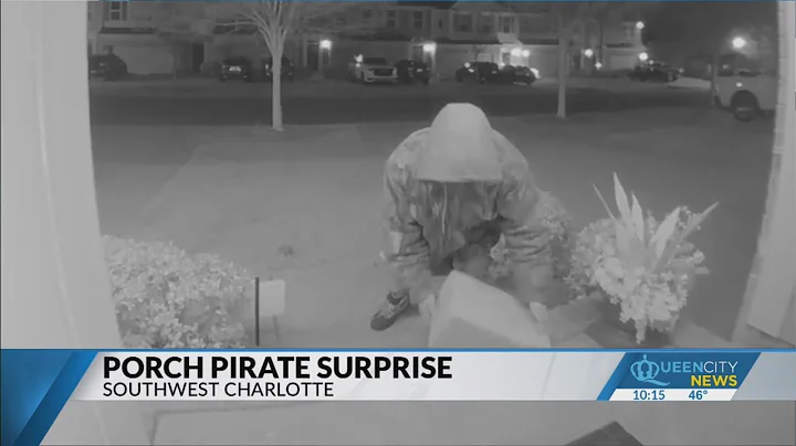 Porch pirate greeted with surprise package in Charlotte