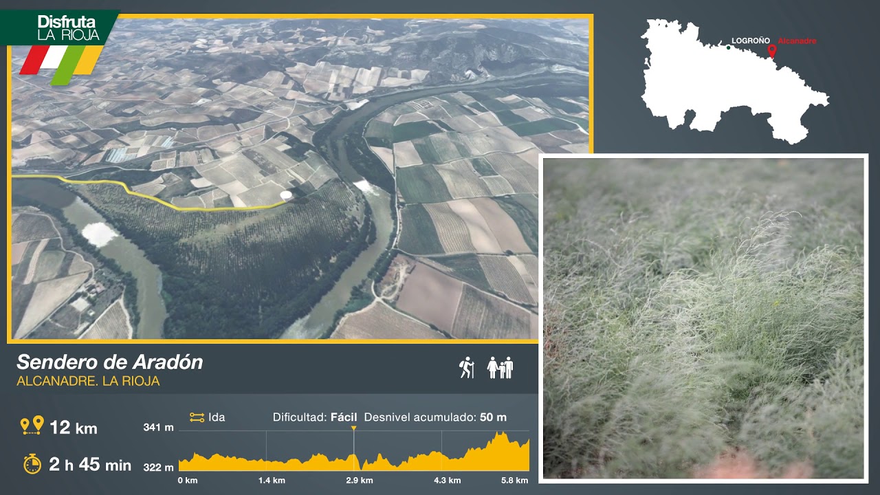 Sendero de Aradón, Alcanadre. Disfruta La Rioja
