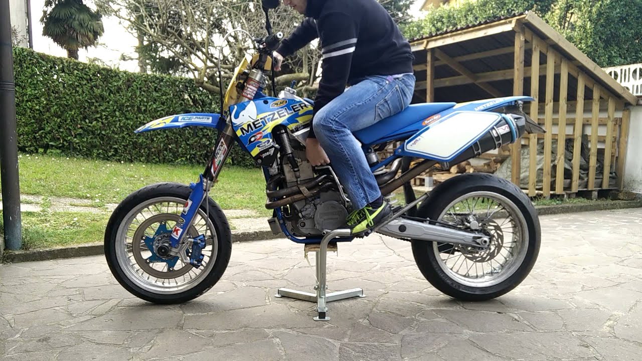 Husaberg FS 650 cold startup YouTube