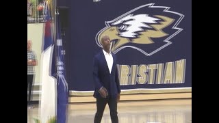 Final preparations underway at CSU for Tim Scott announcement