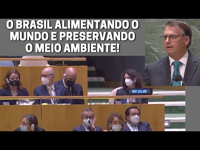 sddefault Bolsonaro “jogou na cara do mundo” que alimentamos mais de 1 bilhão de pessoas e somos líderes em preservação de meio ambiente (veja o vídeo)