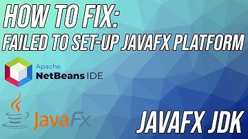 [SOLVED] Netbeans 15 JavaFX JDK Not Found Automatically