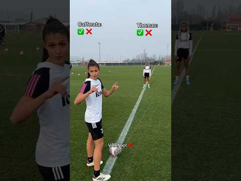 Line Challenge with Juventus Women ⚽️