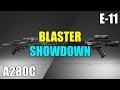 Star Wars Battlefront: A280C VS E-11 | Blaster Showdown