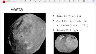ASTR 111 Lecture 20: Asteroids