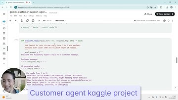 Kaggle GenAI Capstone Project – Customer Support Agent Part2
