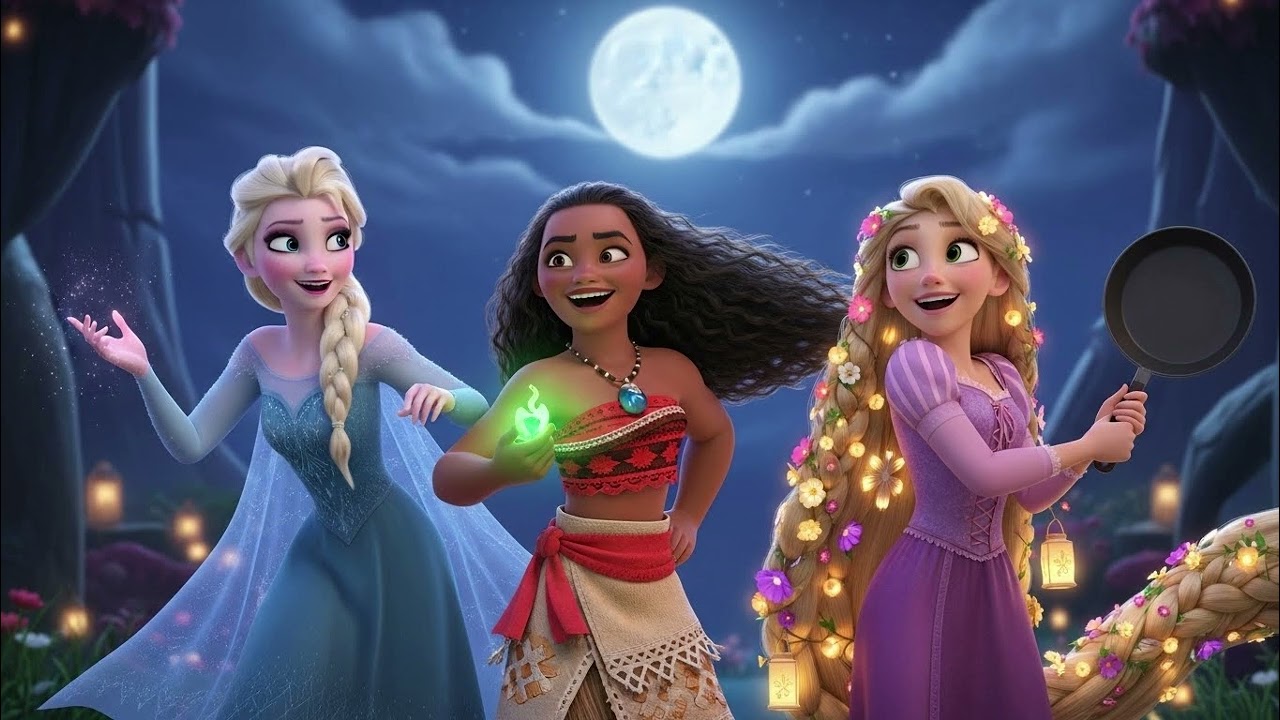 Эльза Моана Рапунцель Принцесса Время Дружбы