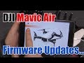 DJI Mavic Air Update the Firmware How To Tutorial