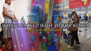 WHAT I PACKED WITH ME FOR KOREA