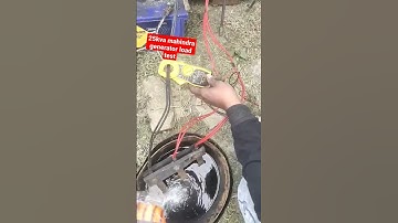 25kva mahindra generator load test #enginerepair #youtubeshort #generator #tranding #satyamrmechanic