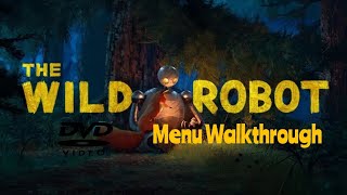 The Wild Robot Dvd Menu Walkthrough 5Th Anniversary Channel Video.
