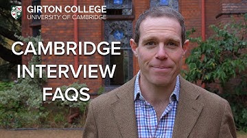 Cambridge Interview FAQs