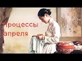 193.Вышивальные процессы апреля. Ещё немного о 12 красавицах. Планы на май.