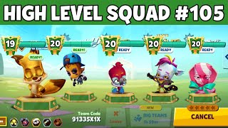 Joy | Nix | Suzy | Yara | Iris | High Level Squad #105 | Zooba