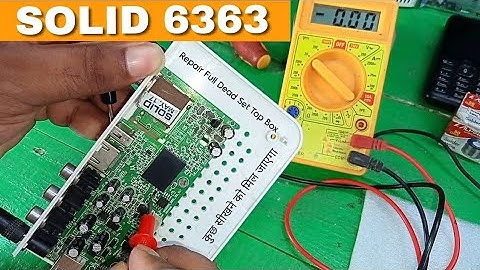 SOLID 6363 Red Light problem Main IC सही करना ....