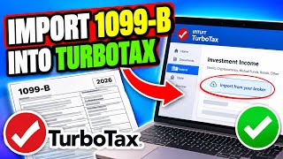 how to import 1099-B into TurboTax – step by step guide 2026