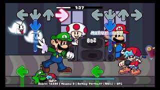 FNF VS Luigi - Christmas song perfect score
