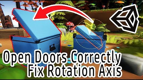 Fix Unity Weird Models Rotation Axis