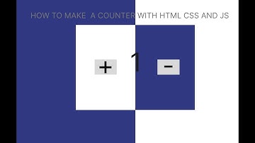 Creating a Simple Counter with HTML, CSS, and JavaScript