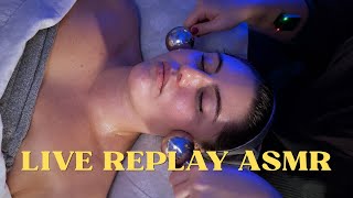 Full Facial ASMR - TikTok Live Replay