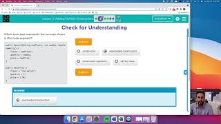 Code.org AP CSA U2L4 Adding Multiple Constructors