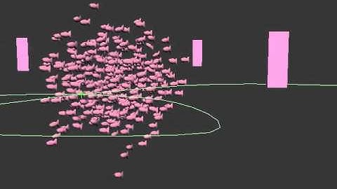 Thinking Particles Boids Test 02