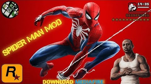 Spider Man mod for gta san Andreas android 9,10,11,12