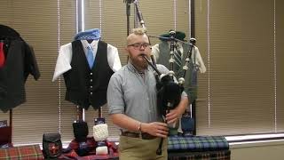 Shepherd Blackwood Bagpipes Sample