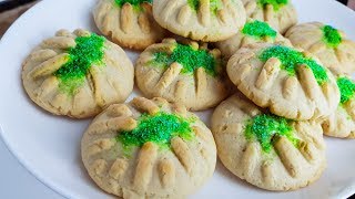 Eid Emerald Cookies | کلچه زمردی عید