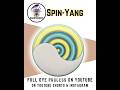 Yin yang spin dye #discgolfdye #discgolf #discdyes #discdyeing