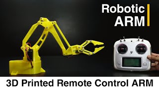How To Make a Remote Control Robotic ARM
