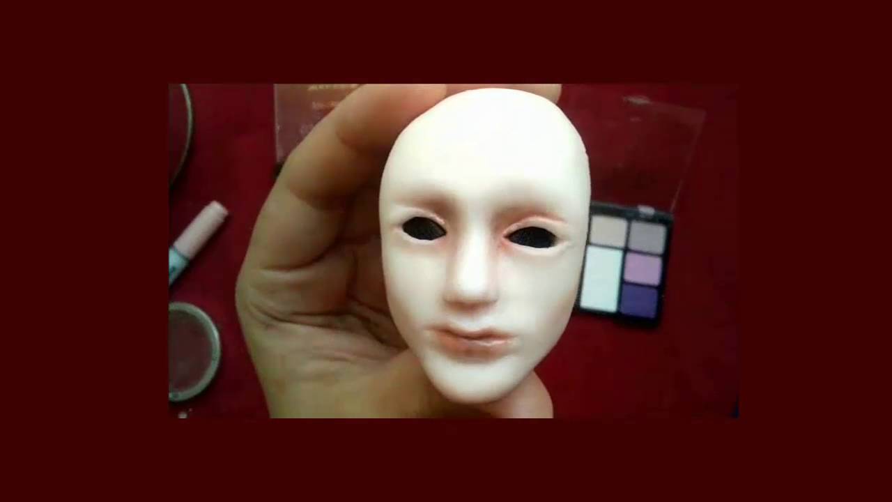 BJD Dolls - Cómo hacer un Rostro (Time Lapse)