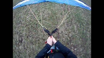 How to connect to your paraglider while looking at it for reverse launch