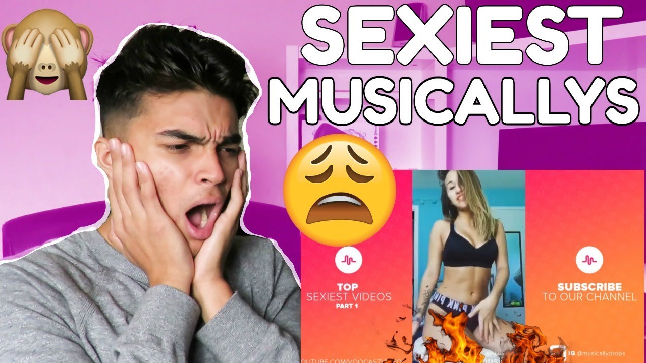 Reacting To The Sexiest Girls Musically Compilation Sexy Musically