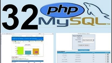 video 32 -Curso de PHP y MysQL- POO