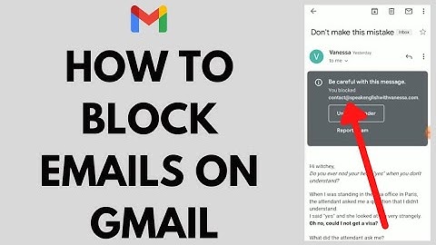 How to Block Emails on Gmail (Quick & Easy!) | Block Spam Email on Gmail