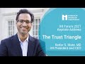 Ihi forum 2021 keynote address  kedar s mate md the trust triangle