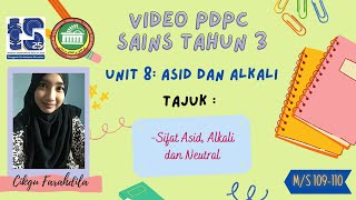 Sains Tahun 3 - Sifat Asid, Alkali dan Neutral Sains Tahun 3 - Sifat Asid, Alkali dan Neutral