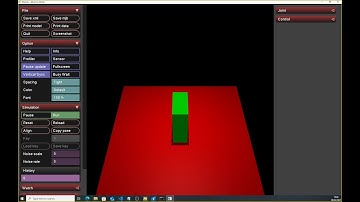 MuJoCo Simulation on Windows. Installation/setup programming with C using MSYS and MAKE tools.