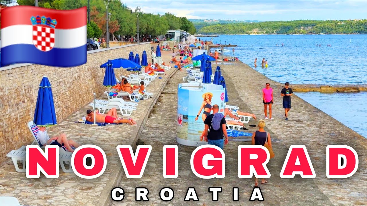 Novigrad Croatia 🇭🇷 Urlaub in Novigrad Kroatien 4K UHD 