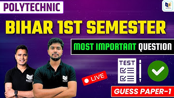 Bihar Polytechnic 1st Semester: Basic Engg Mathematics Important Question 2025 |#racevabiharsemester