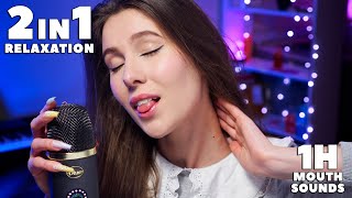 Double Asmr For Double Relaxation 1 Hour Mouth Sounds