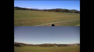 First flight of an openpilot CC Quad at the park