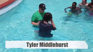 Teen Camp Baptisms 2022