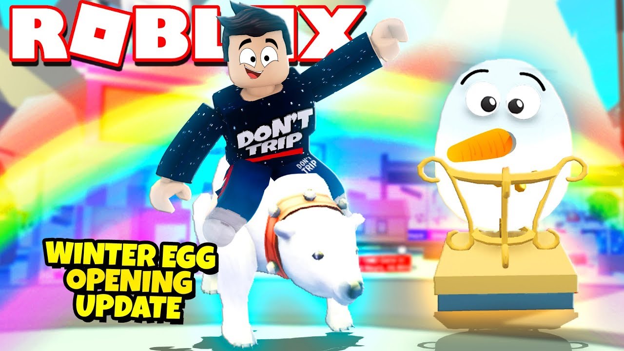 Winter Egg Opening Update In Adopt Me New Adopt Me Advent Calendar Update Roblox - meganplays roblox adopt me youtube sloth