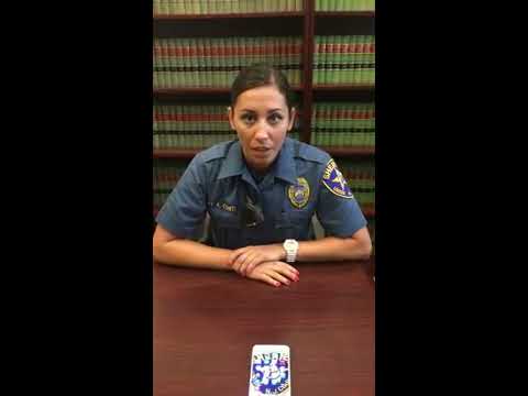 Union County Sheriff's Office Snap Chat PSA